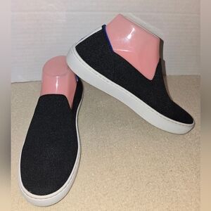 Rothy's Original Black Slip-On Sneakers size 8